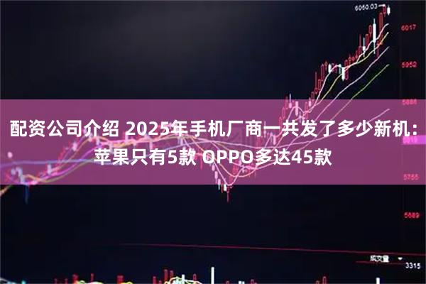 配资公司介绍 2025年手机厂商一共发了多少新机：苹果只有5款 OPPO多达45款